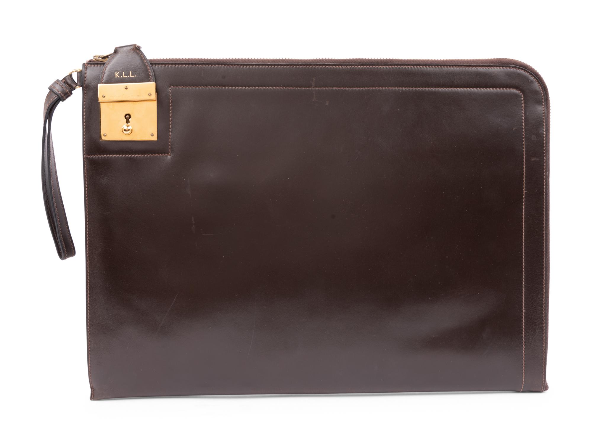 Hermès Leather Folio, 1978