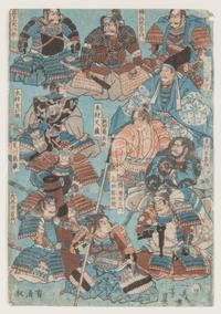13 Japanese Woodblock Prints