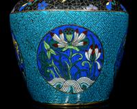 A Chinese Cloisonné Enamel Vase