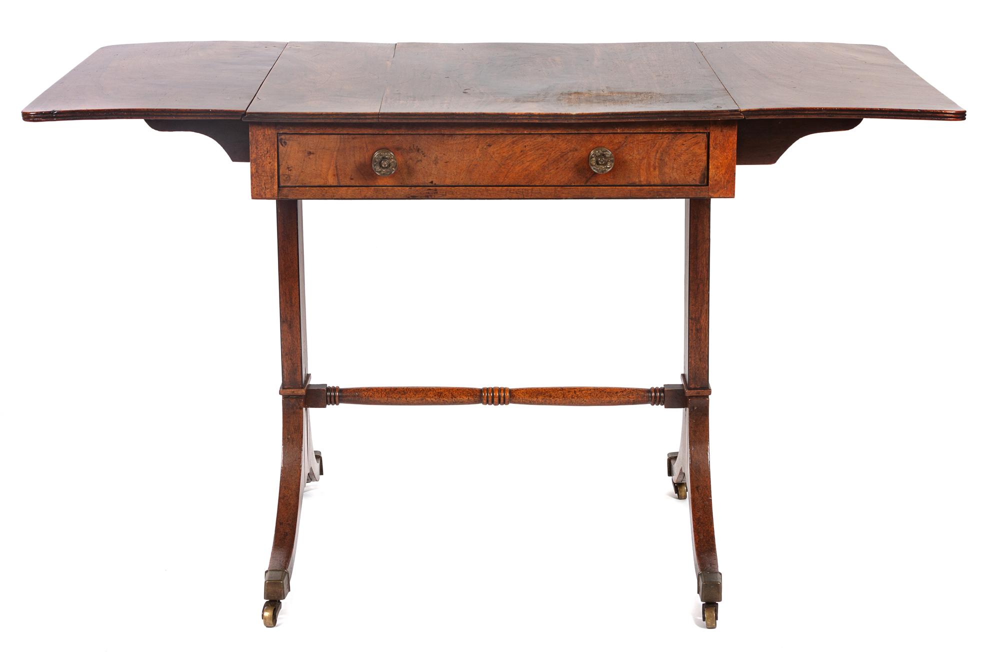 A Regency Mahogany Sofa Table — CIRCA 1820