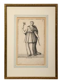 A Set of Eight Continental Costume Engravings by Johann Christoph Dehne (fl. 18th Century)