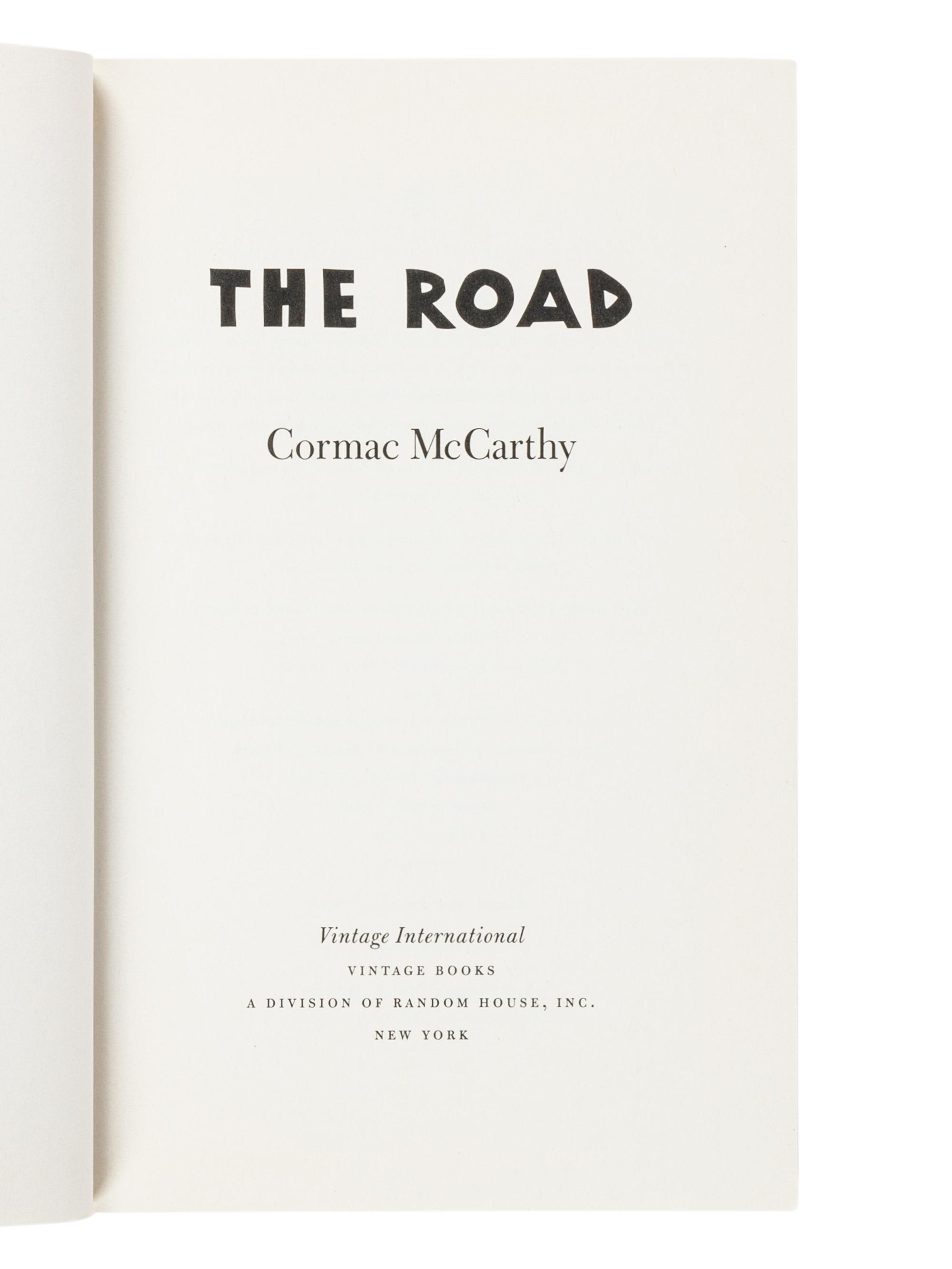McCARTHY, Cormac (1933-2023). A group of 4 FIRST EDITIONS, comprising: