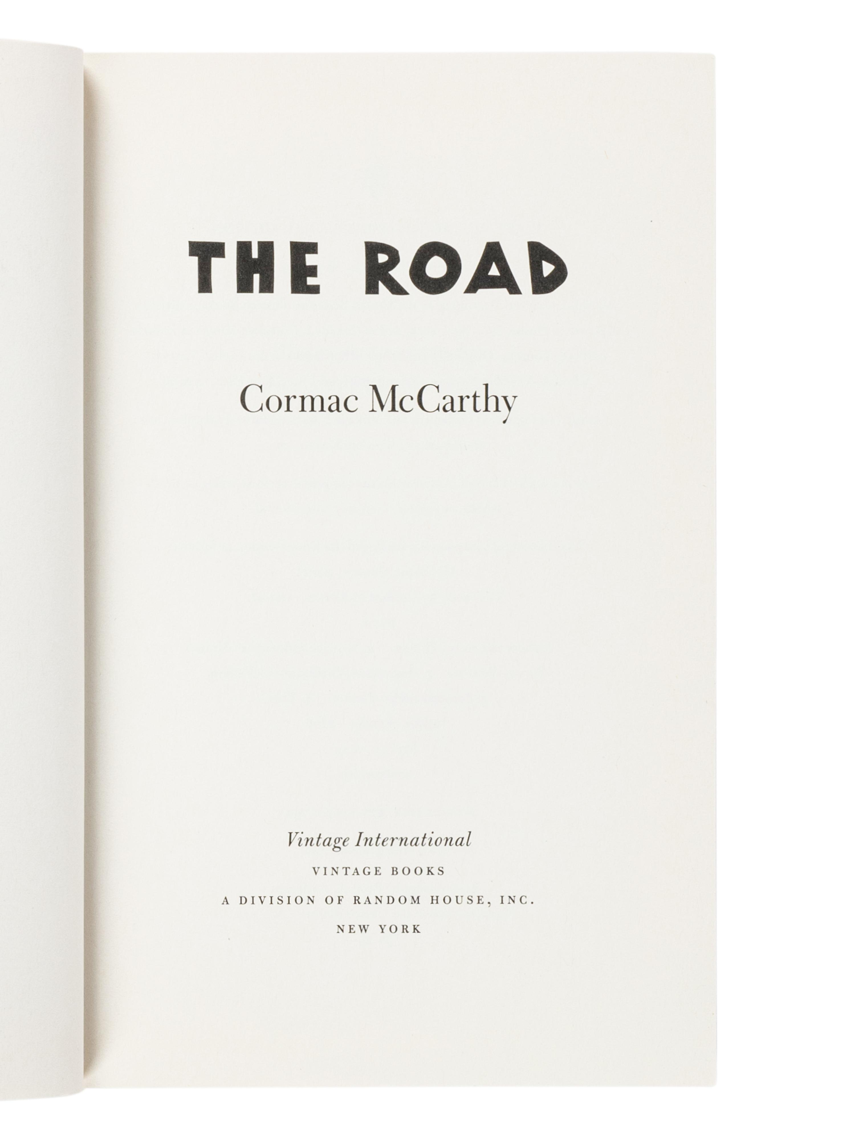 McCARTHY, Cormac (1933-2023). A group of 4 FIRST EDITIONS, comprising: