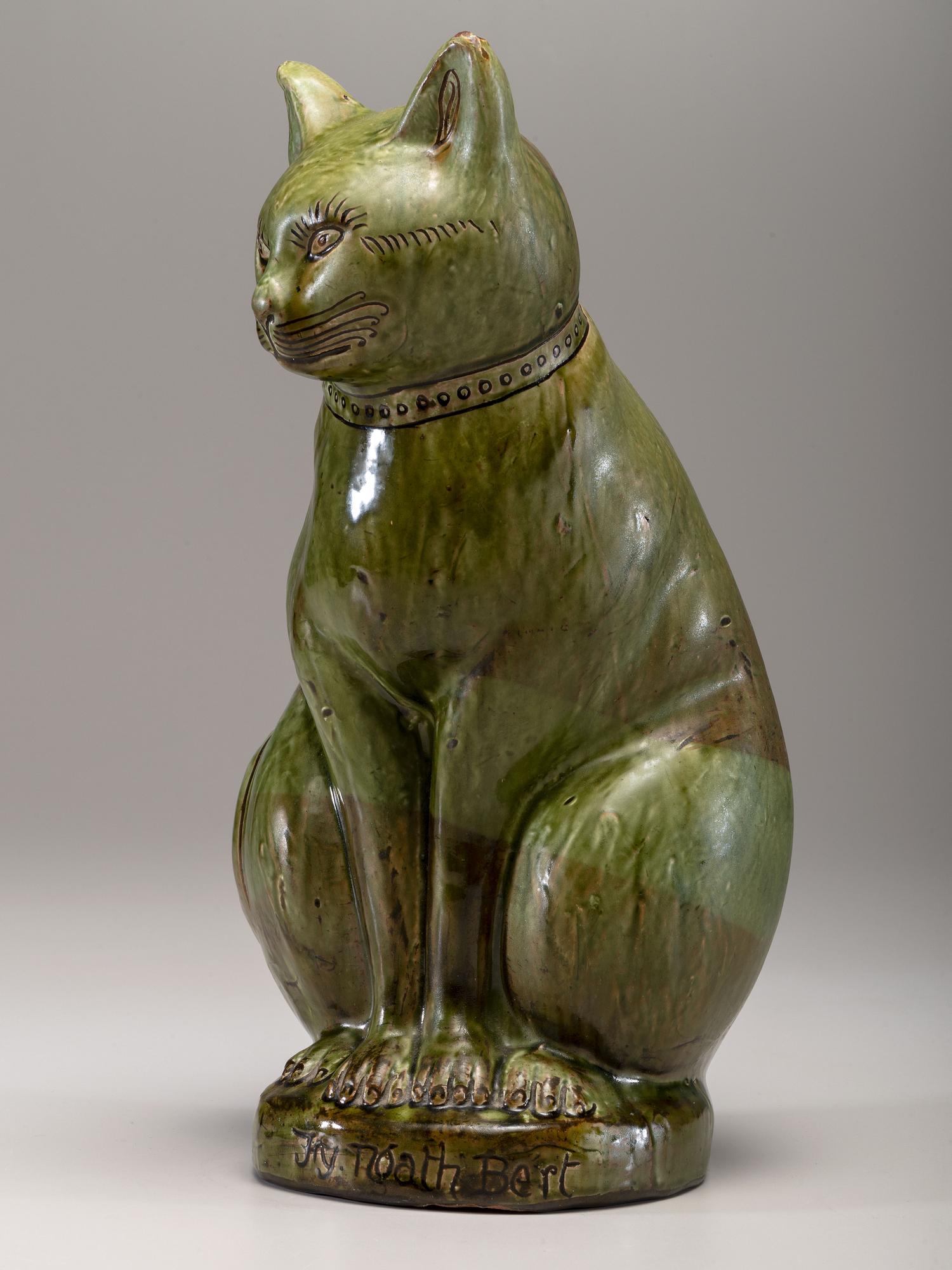 Seated Cat, Circa 1900