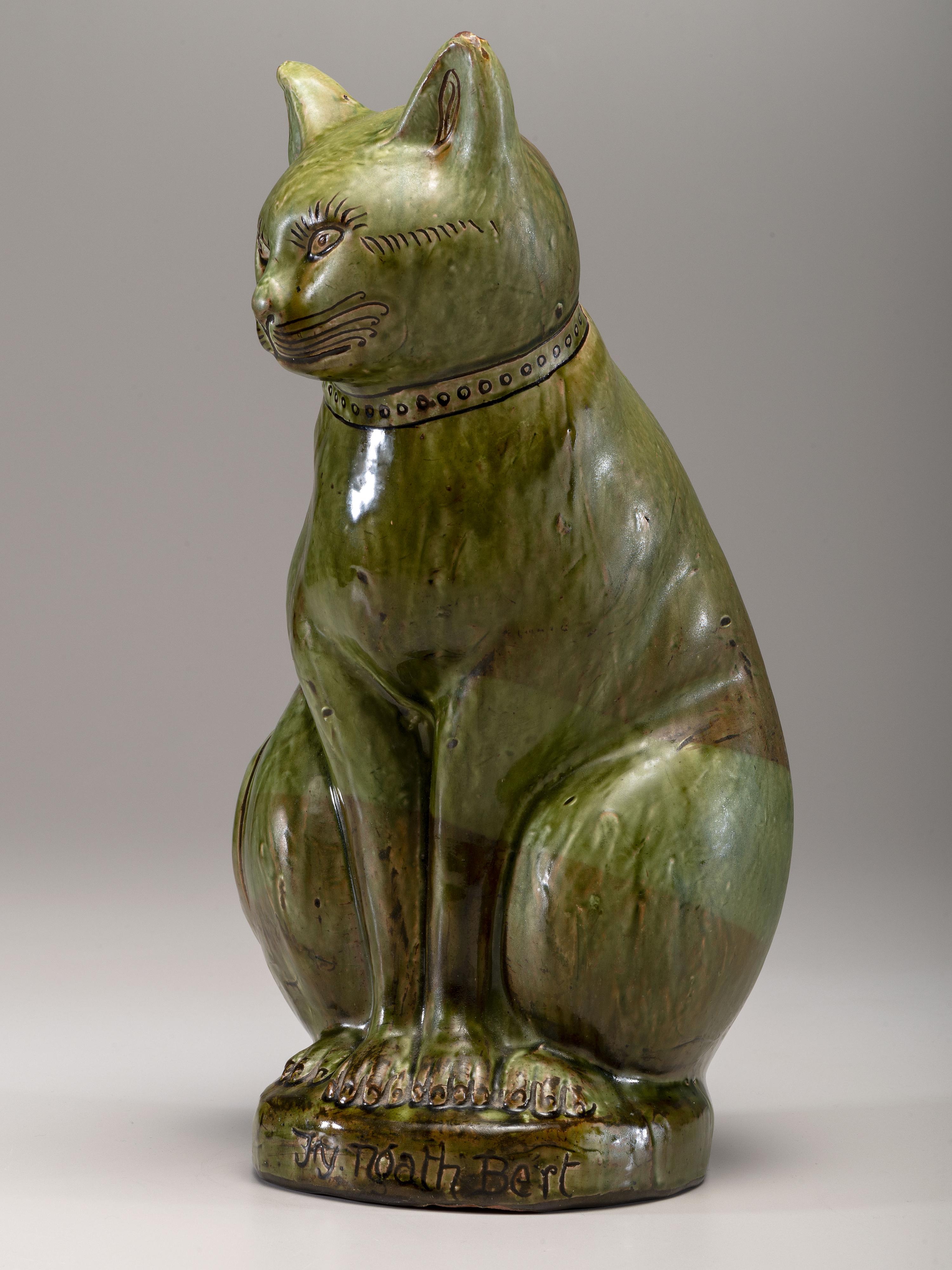 Seated Cat, Circa 1900