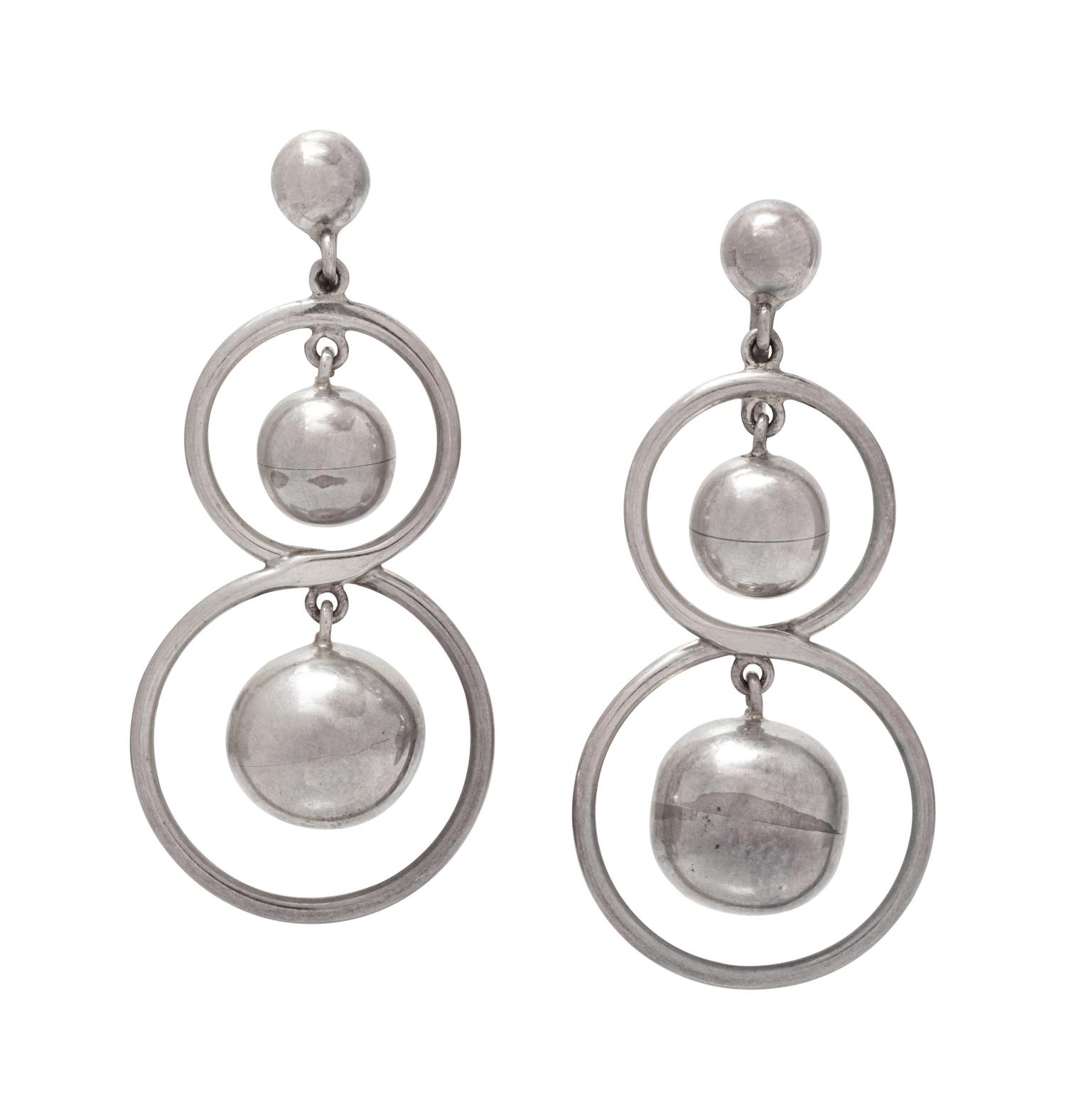 A Collection of Sterling Silver Jewelry, Mexican,