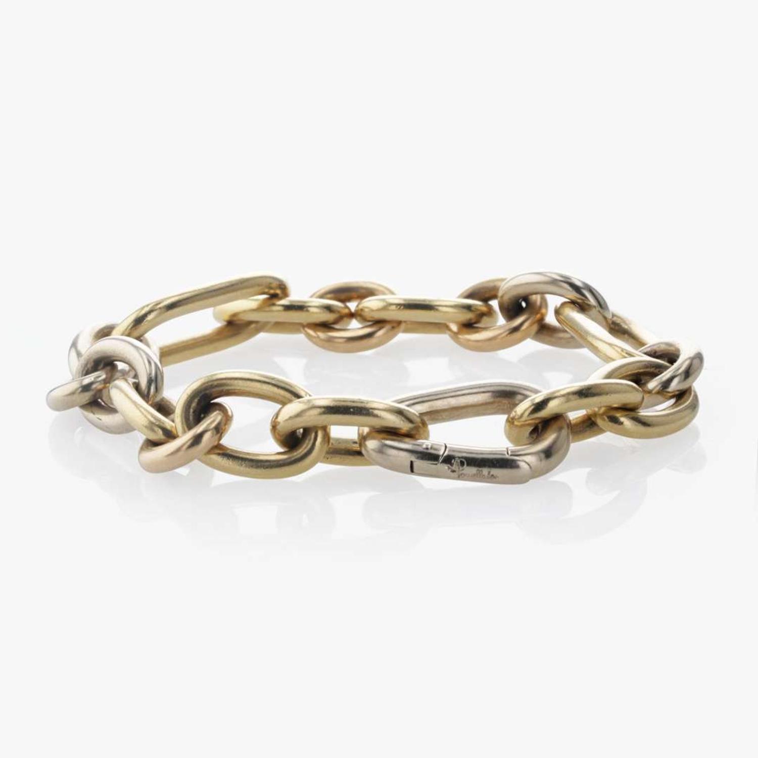 An 18K Two-Tone Yellow Gold Bracelet by Pomellato