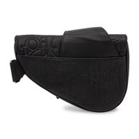 Christian Dior, Men's Black Saddle Bag