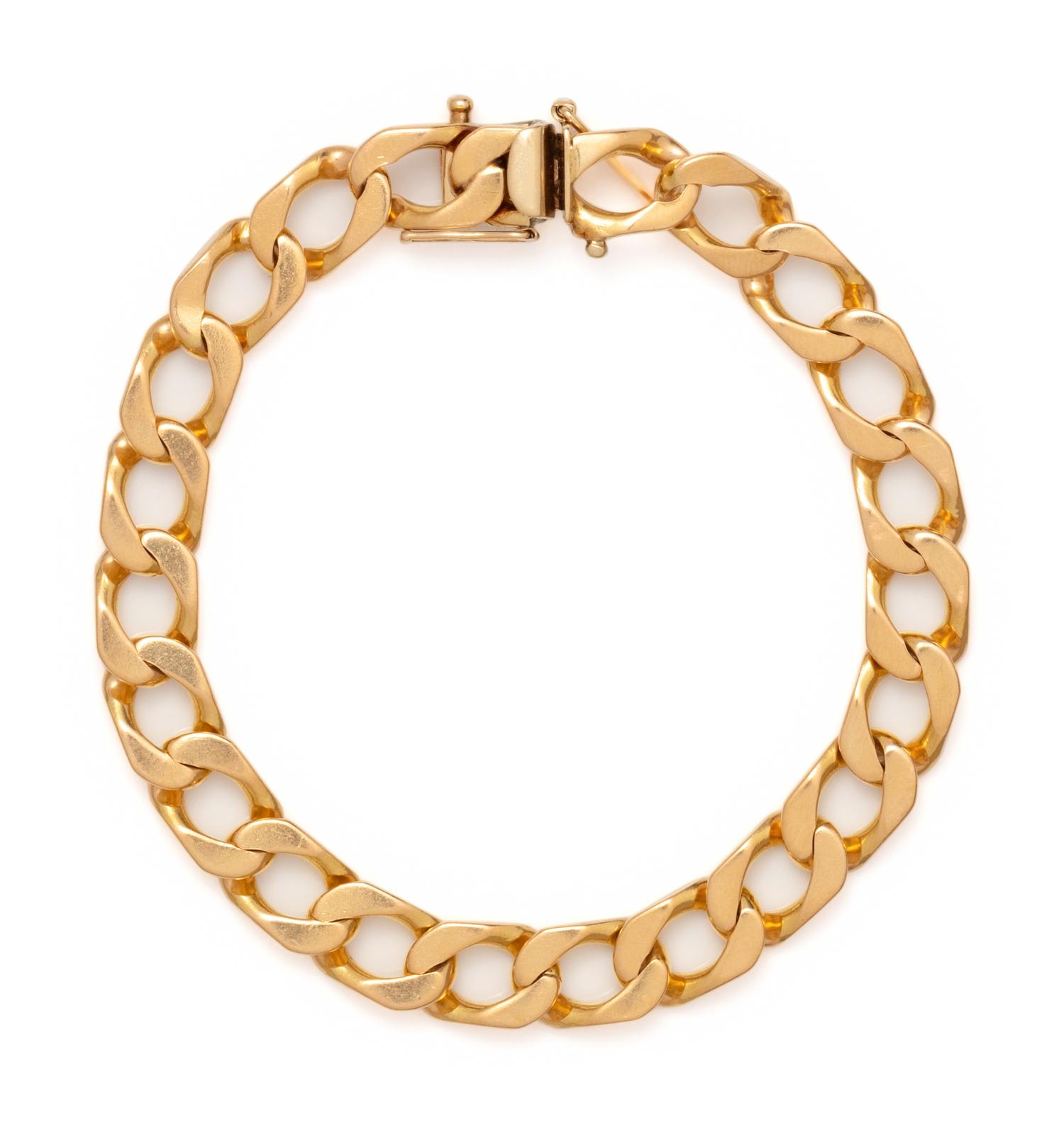 YELLOW GOLD BRACELET