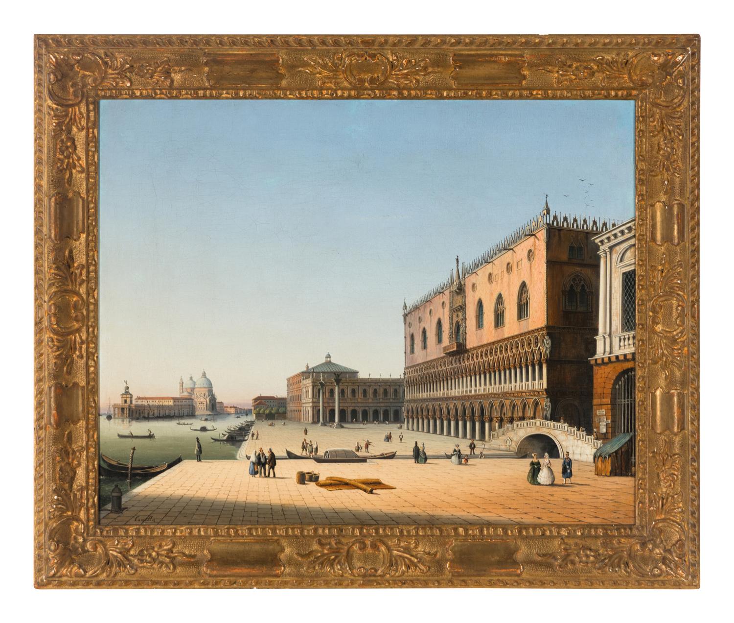 Venice, A View of the Riva degli Schiavoni