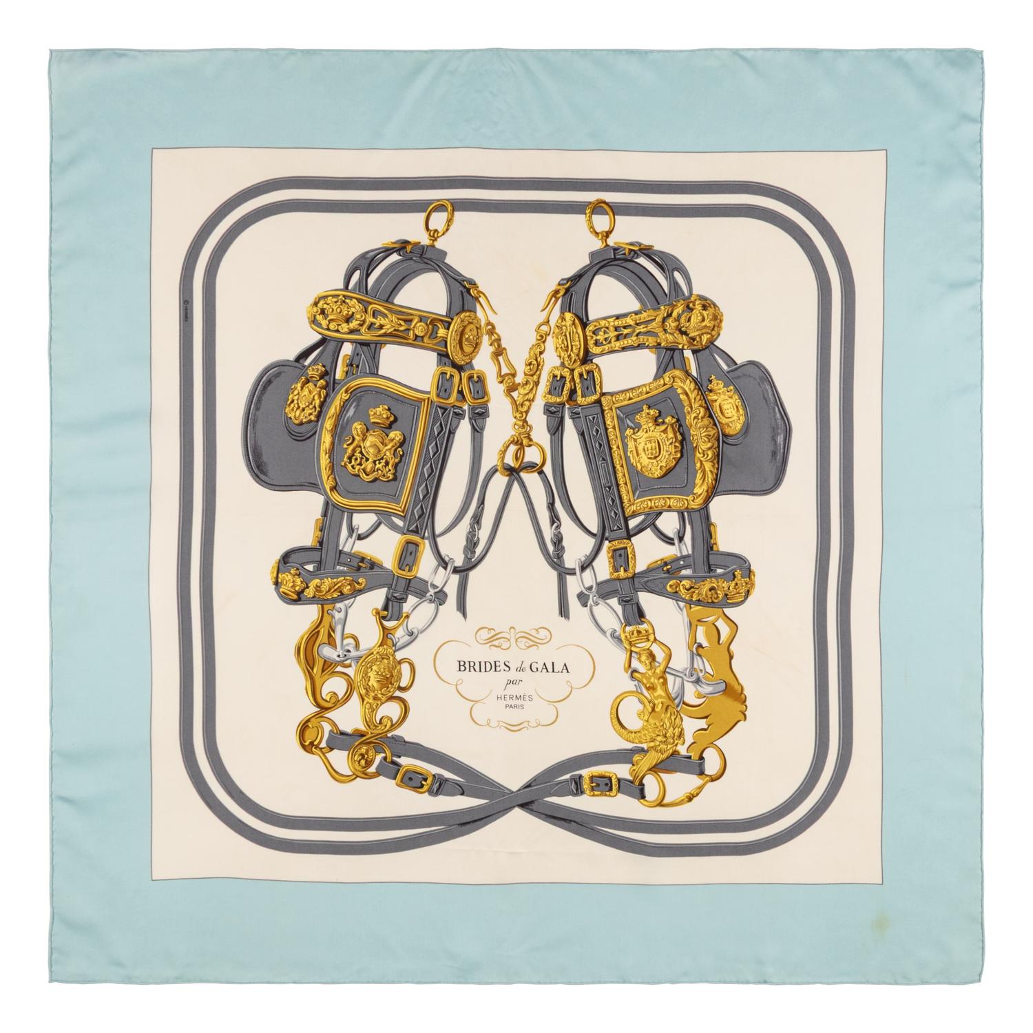 Hermès, Three Silk Scarves