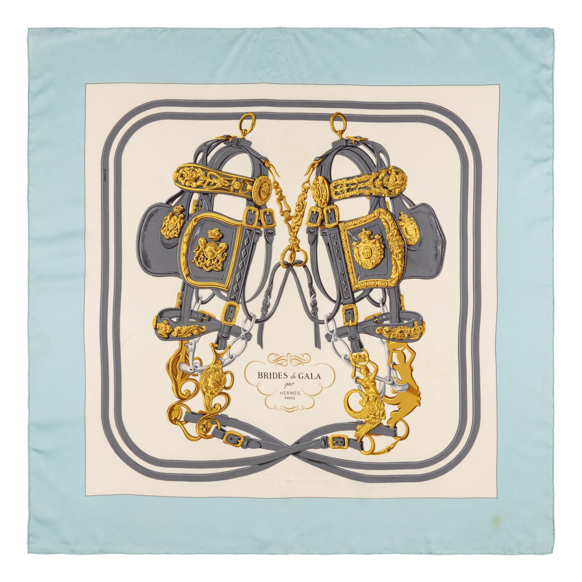 Hermès, Three Silk Scarves