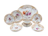 An Assembled Set of Berlin (K.P.M.) Porcelain Serving Articles