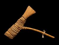 Eleven Oceanic and African Drums, Baskets, and Tools