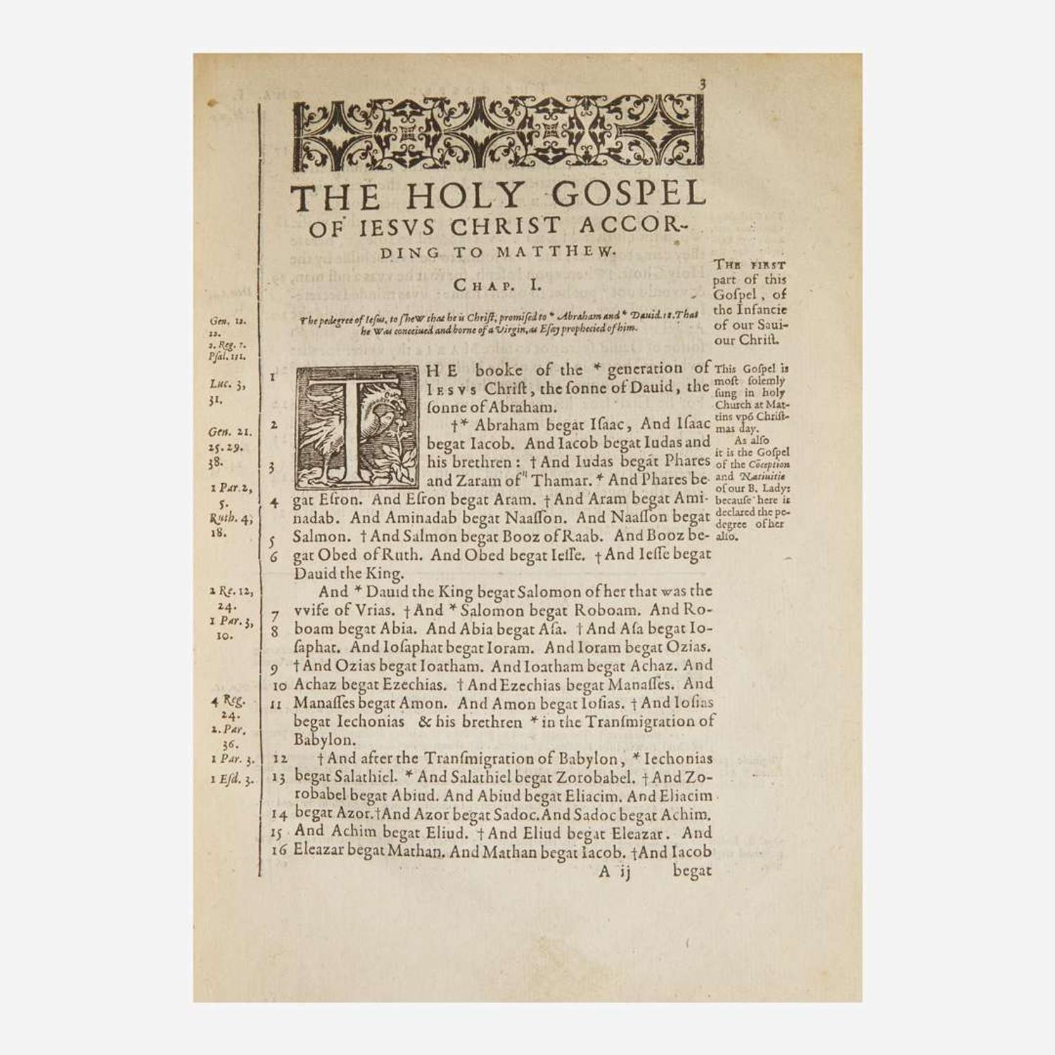 [Religion] The New Testament of Jesus Christ, translated faithfully into English, out of the authentical Latin...in the English College of Rhemes
