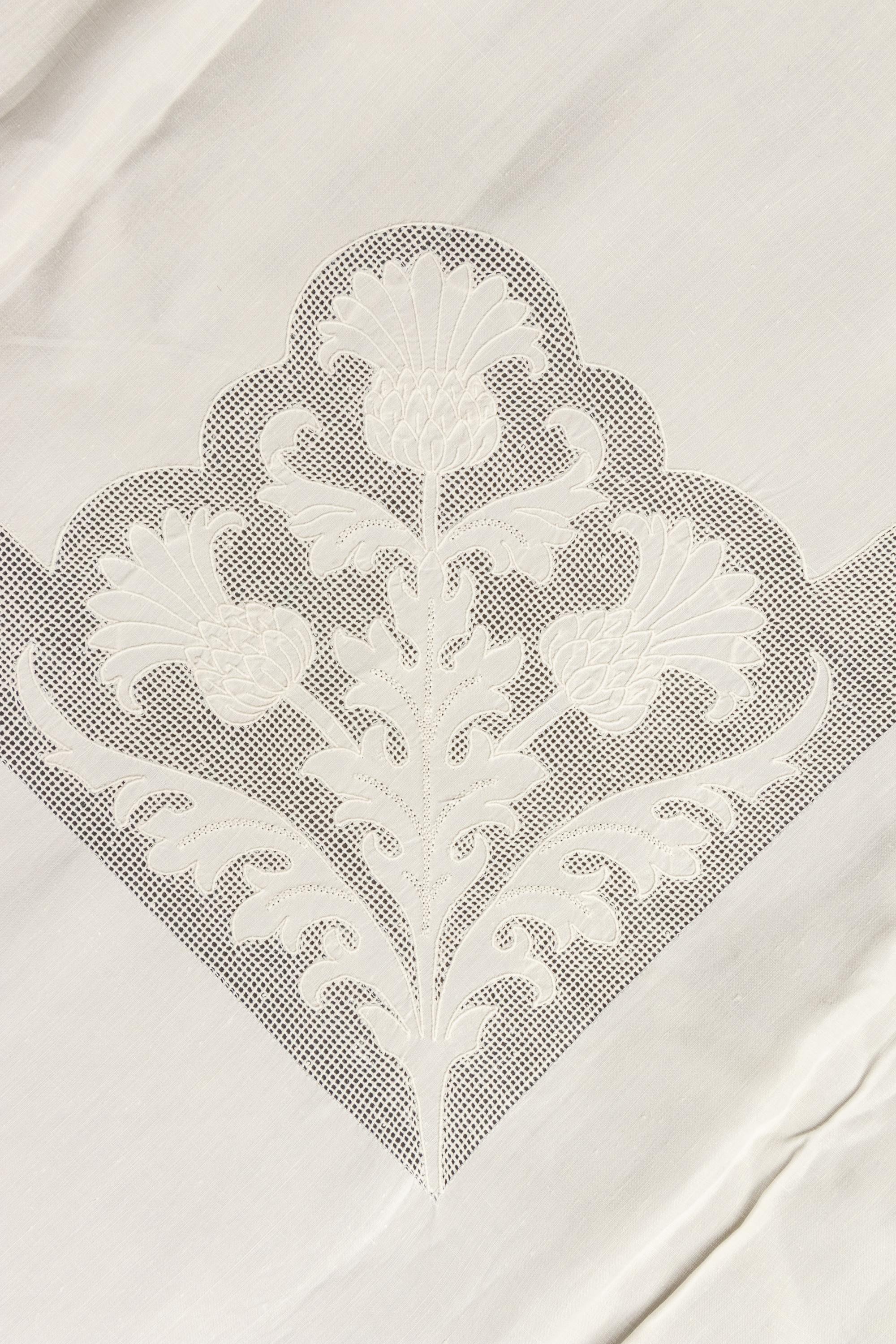 Two Sets of Palmer Family Sheets Embroidered with "BMHP" & "PP", 19th Century