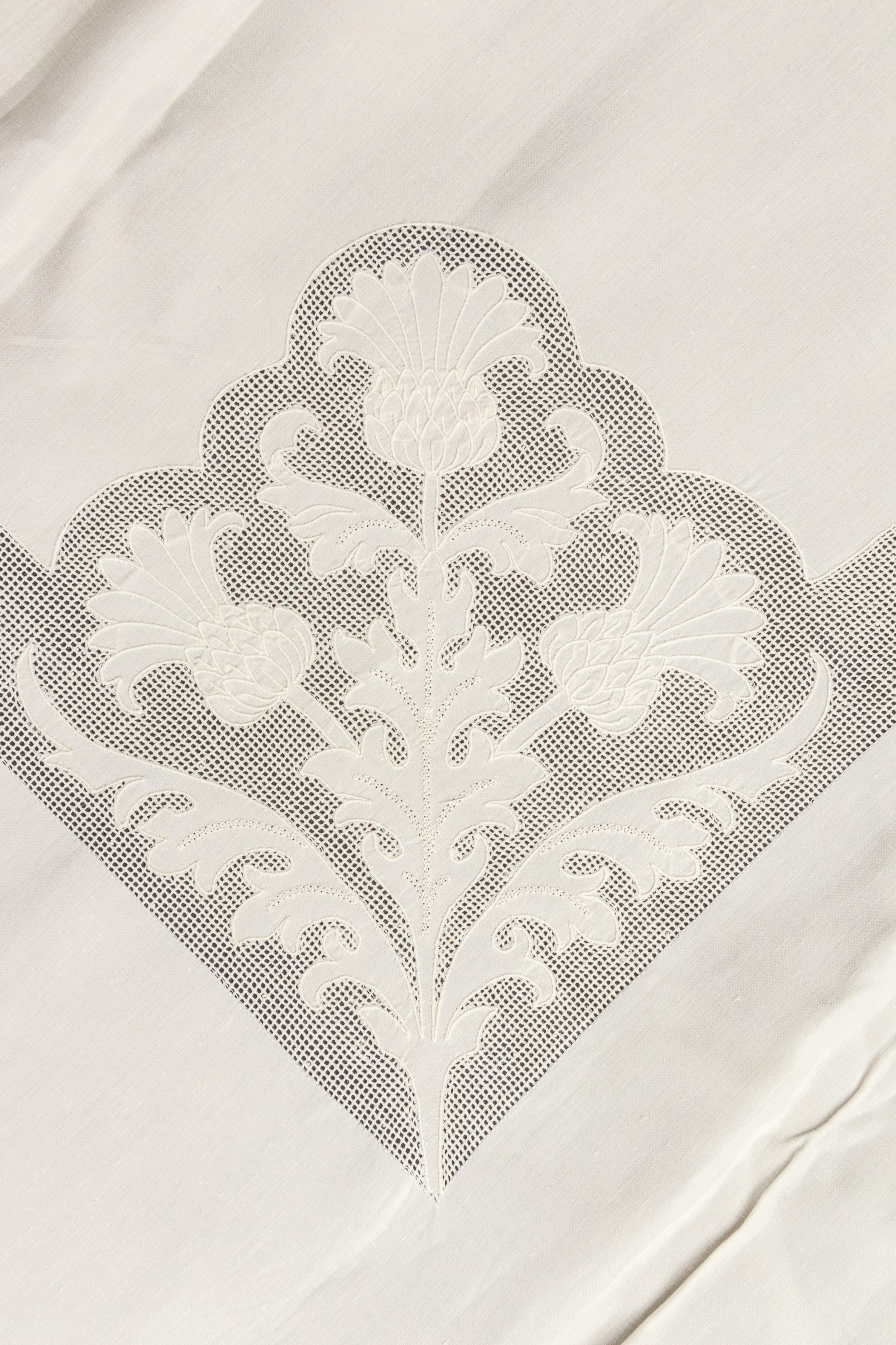 Two Sets of Palmer Family Sheets Embroidered with "BMHP" & "PP", 19th Century