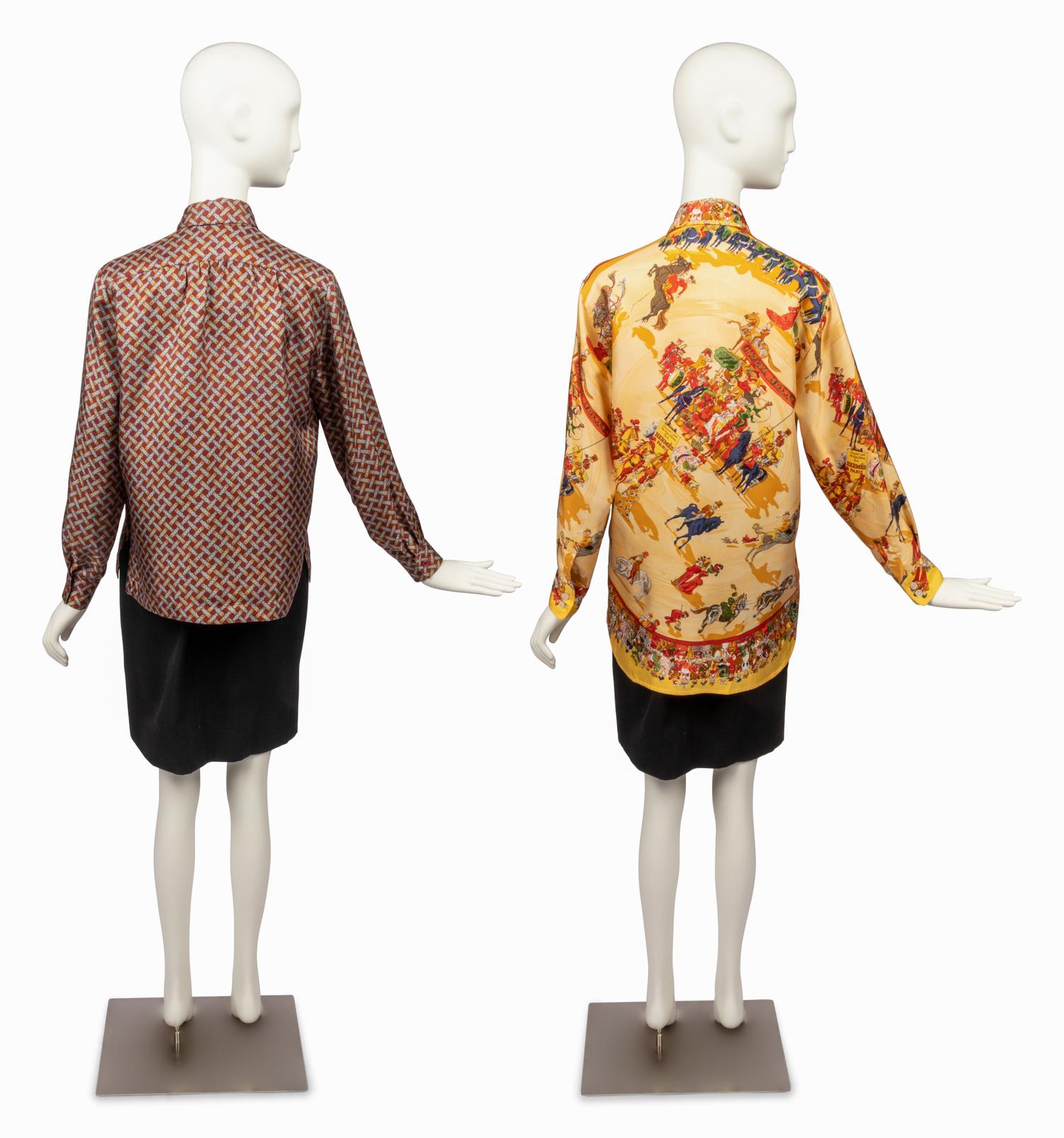 Two Hermès Shirts, 1980-90s