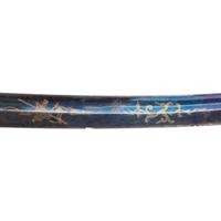 Eagle Hilt Rococo Guard Blued & Gilt Blade Infantry Officers Sword & Scabbard
