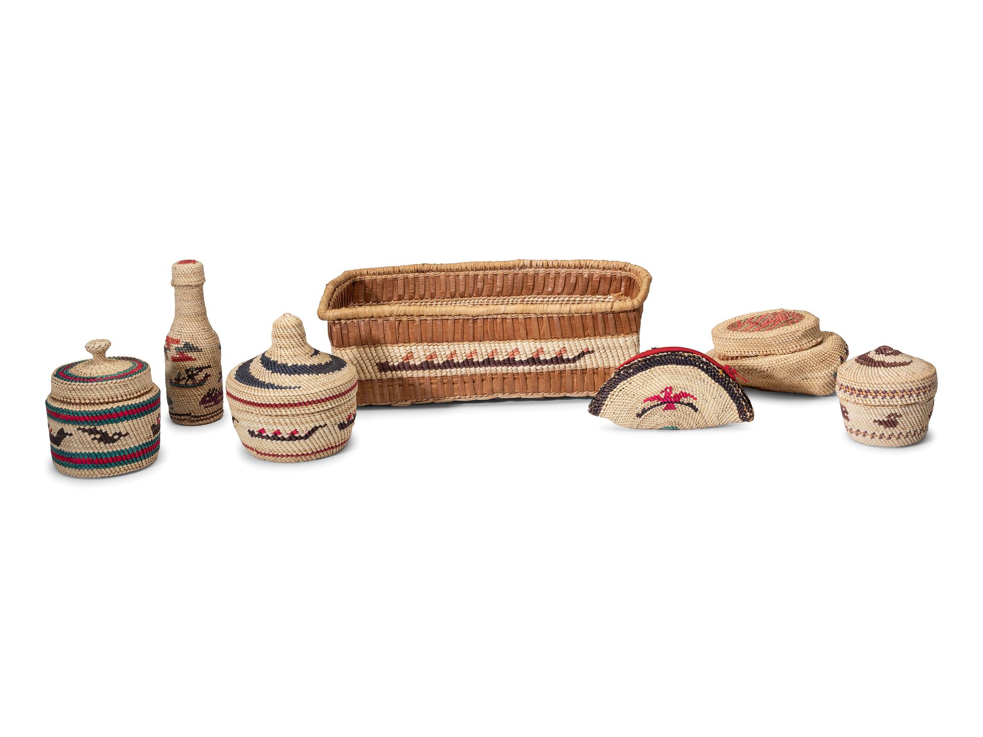 Collection of Nuu-chah-nulth Basketry
