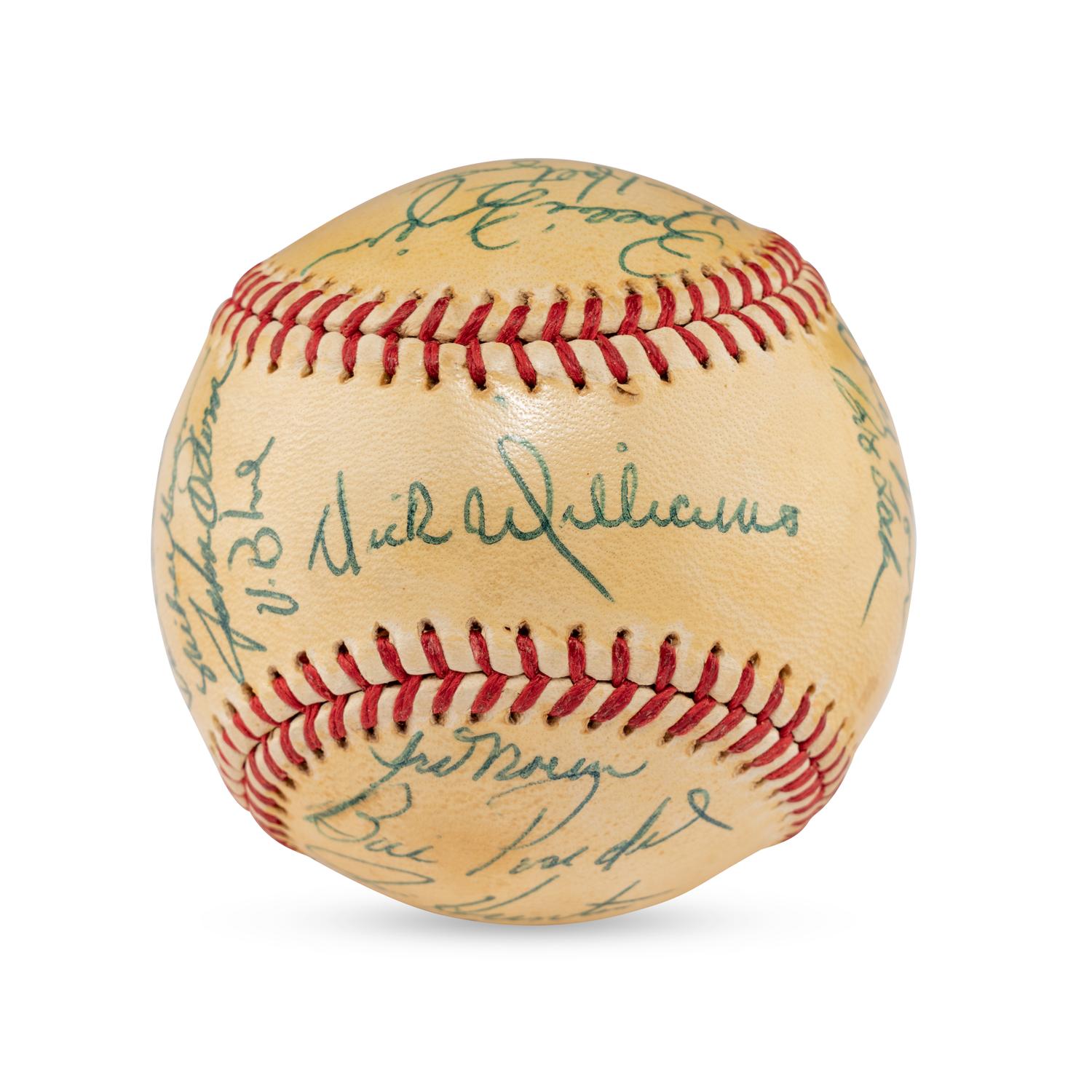 A 1972 World Series Champions Oakland Athletics Team Signed Autograph Baseball (Beckett Authentication Services Letter of Authenticity)