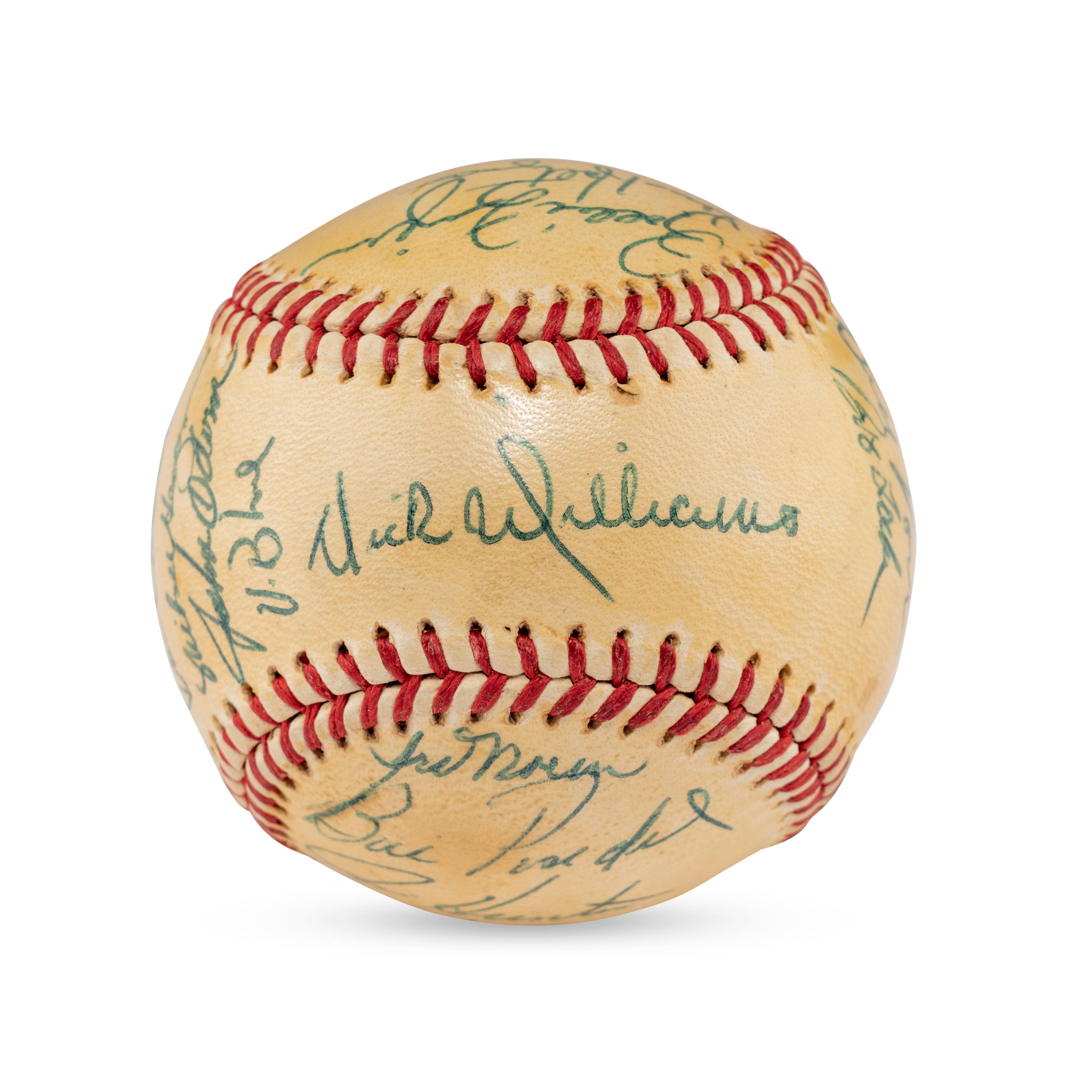 A 1972 World Series Champions Oakland Athletics Team Signed Autograph Baseball (Beckett Authentication Services Letter of Authenticity)
