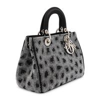 Christian Dior, Small Diorissimo Bag in Leopard Beading