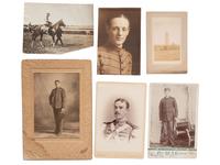 [SPANISH-AMERICAN WAR]. -- [MILITARIA]. A soldier's album from the 5th Infantry Regiment during the Philippine Insurrection with other military portraits.