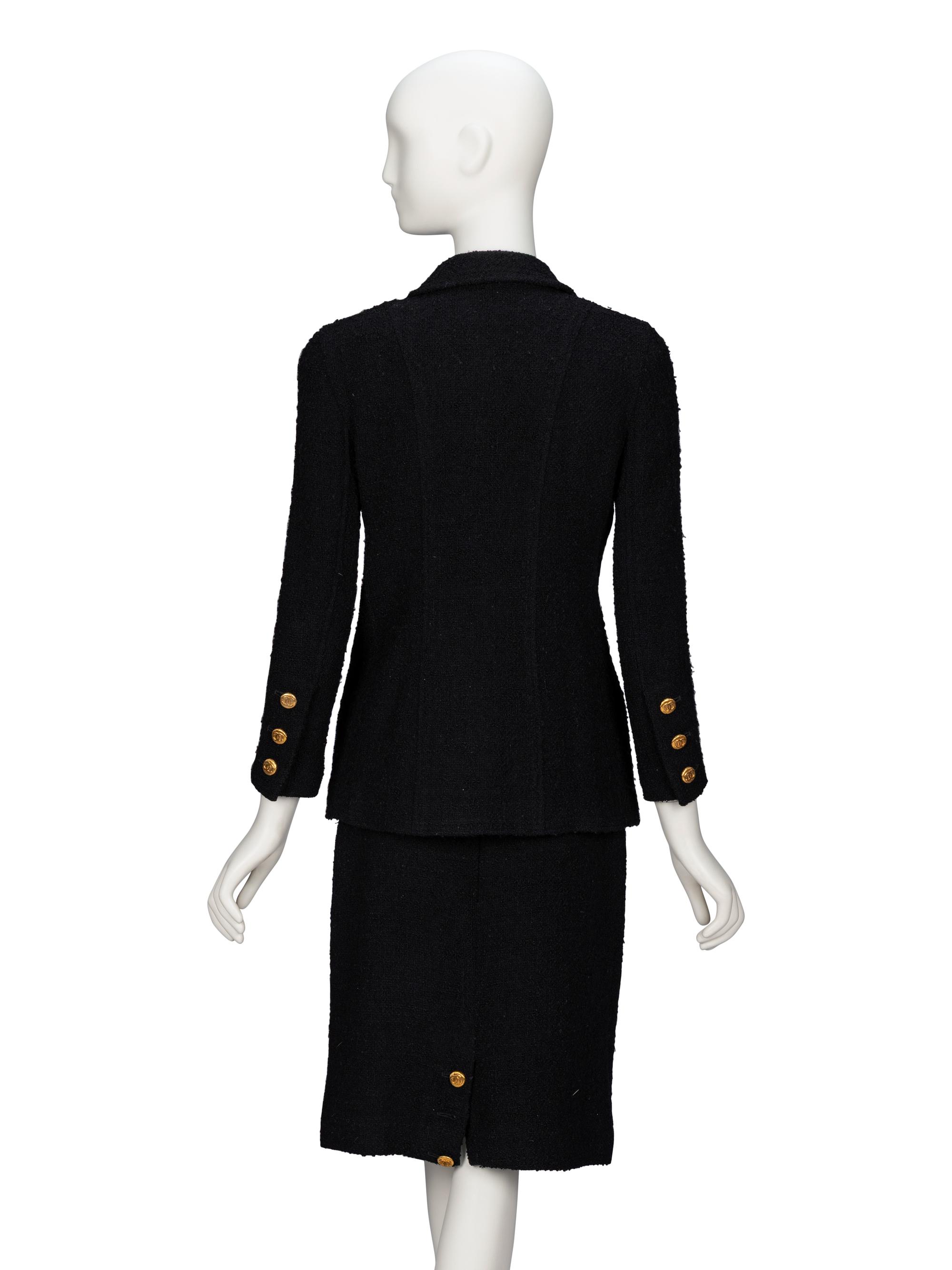 Chanel, Bouclé Tweed Skirt Suit