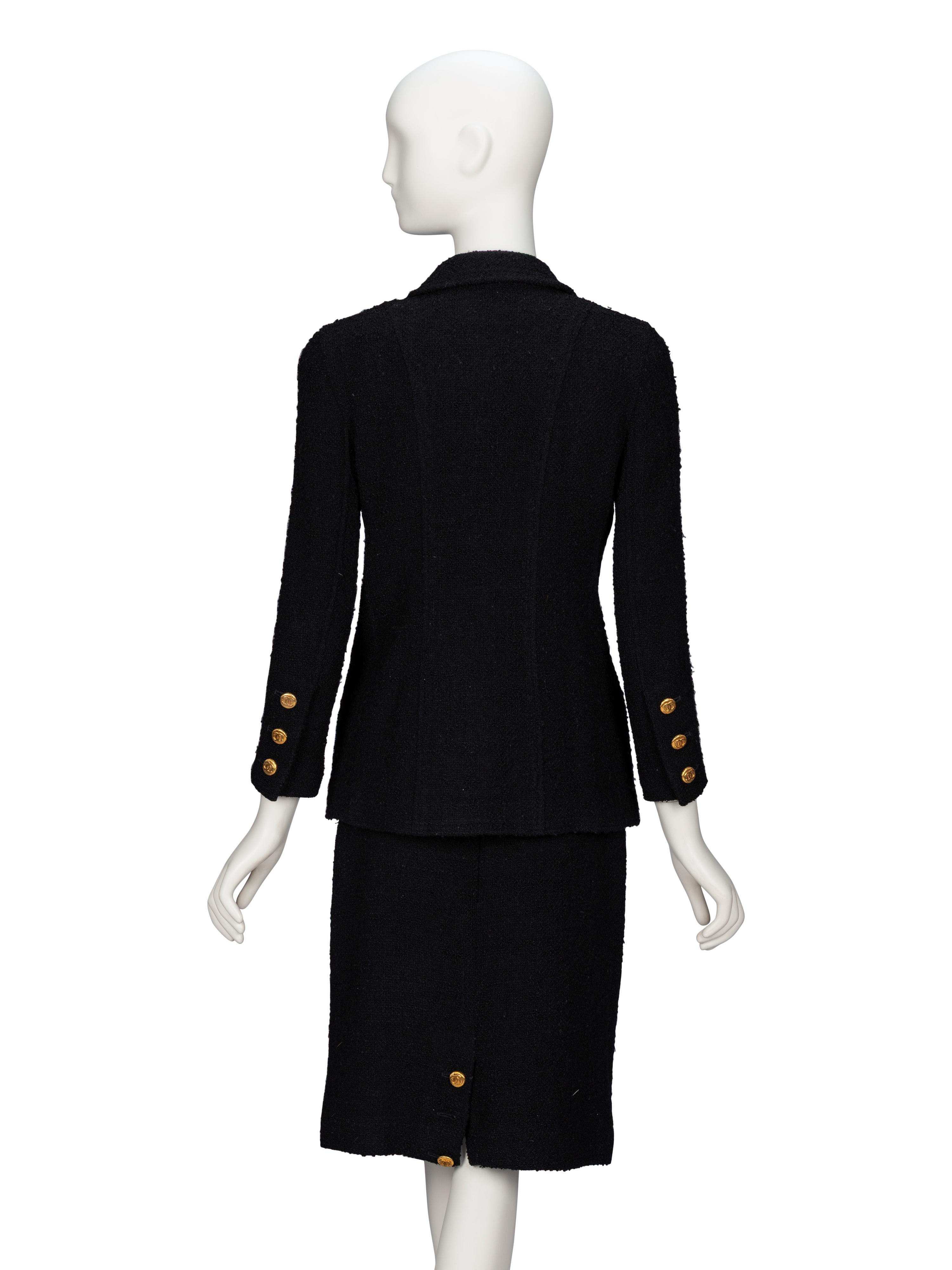 Chanel, Bouclé Tweed Skirt Suit