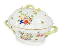 A Herend Porcelain Tureen