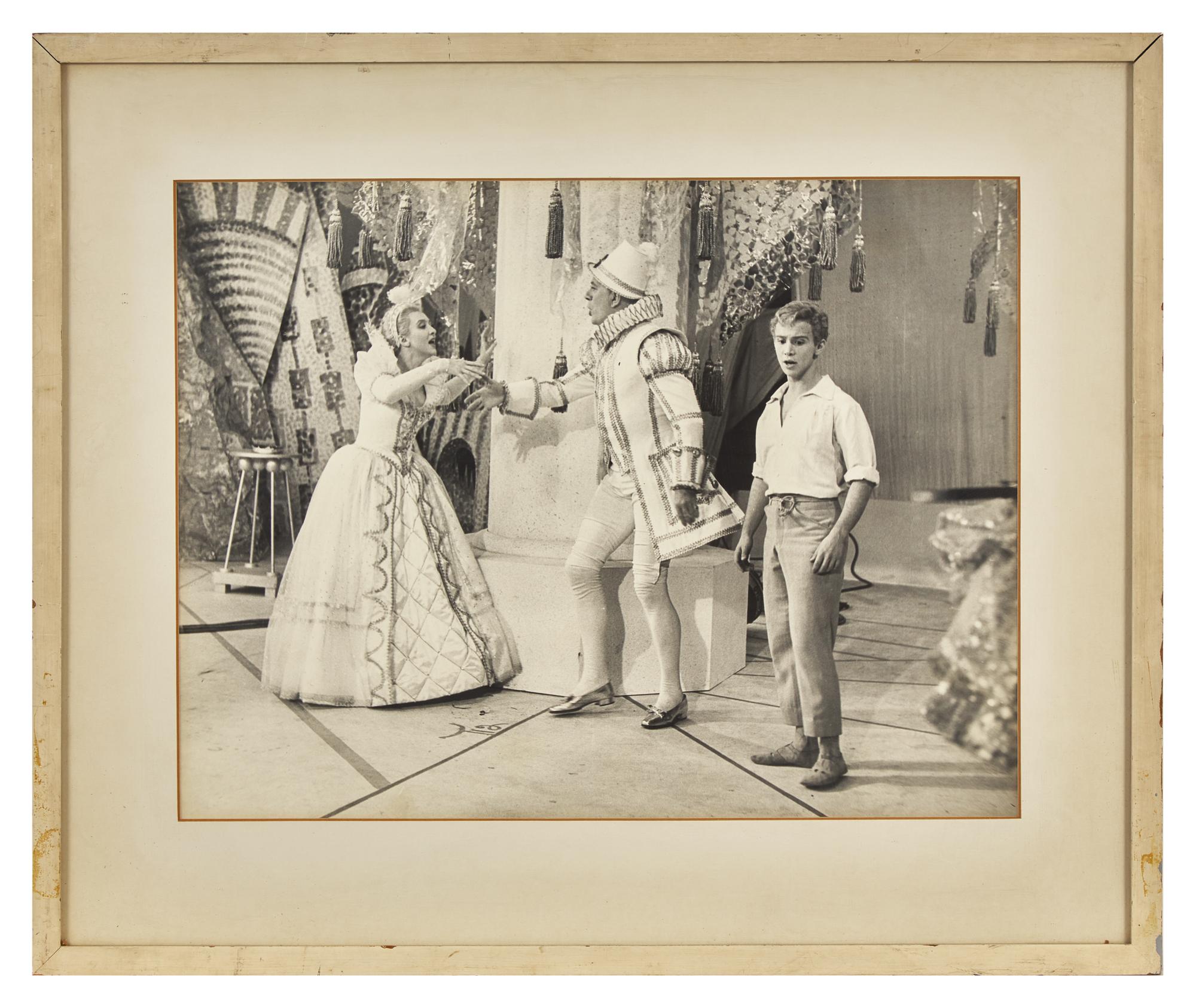 A Group of Four Photographs from Joel Grey Performances