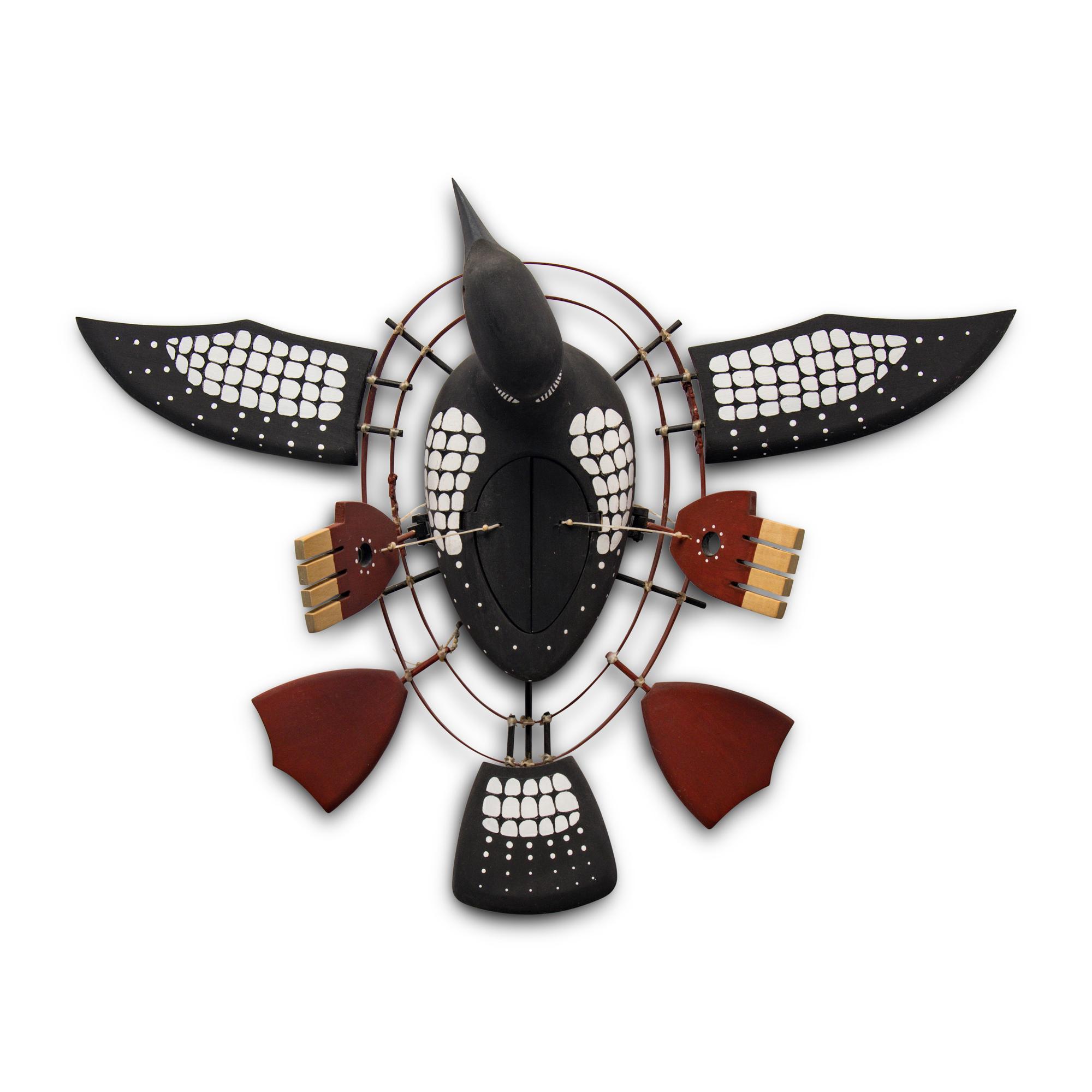 Jack Ayap’run Abraham (Yup'ik, b. 1956) — Transformational Loon Mask
