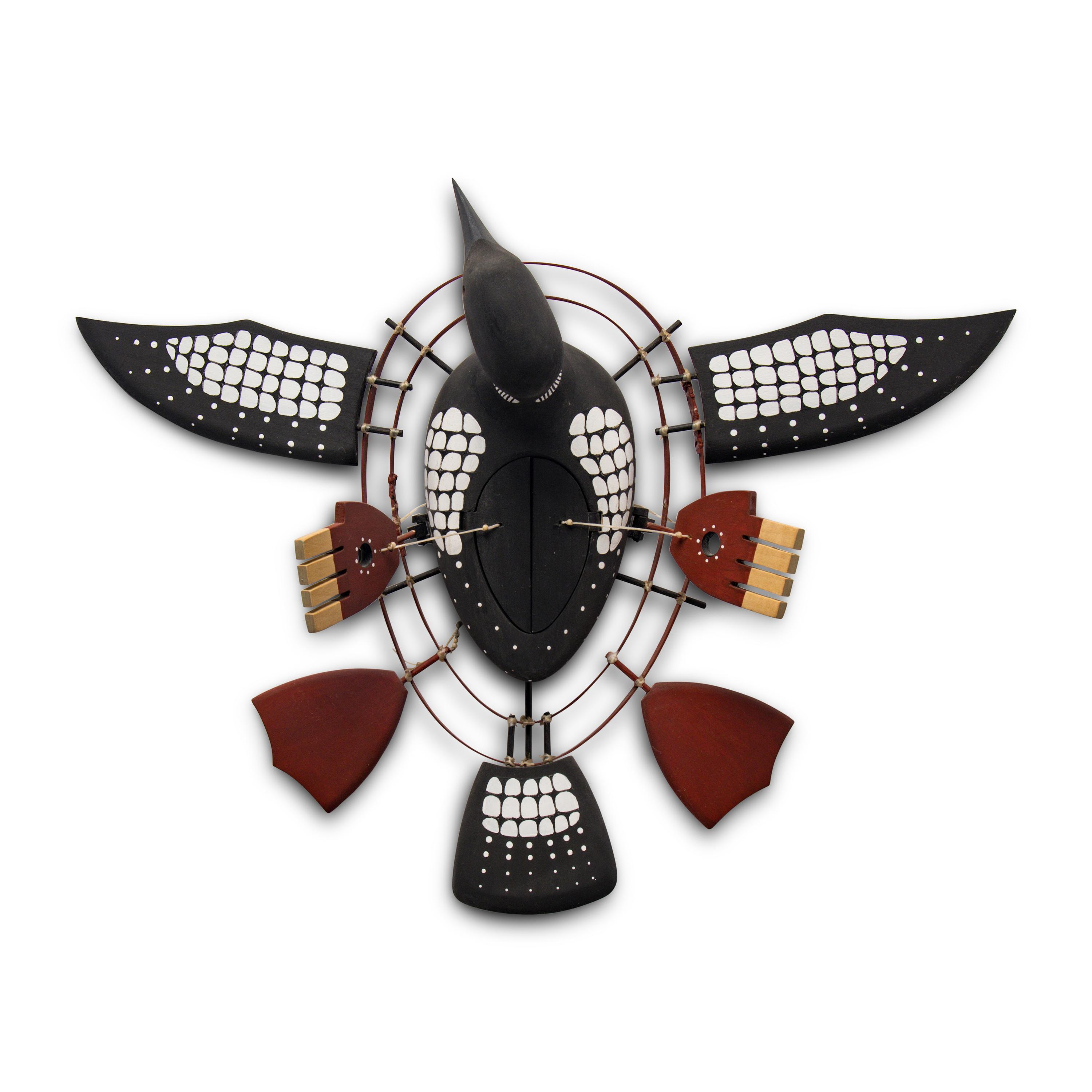 Jack Ayap’run Abraham (Yup'ik, b. 1956) — Transformational Loon Mask