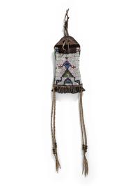Southern Plains Beaded Strike-a-Light Bag