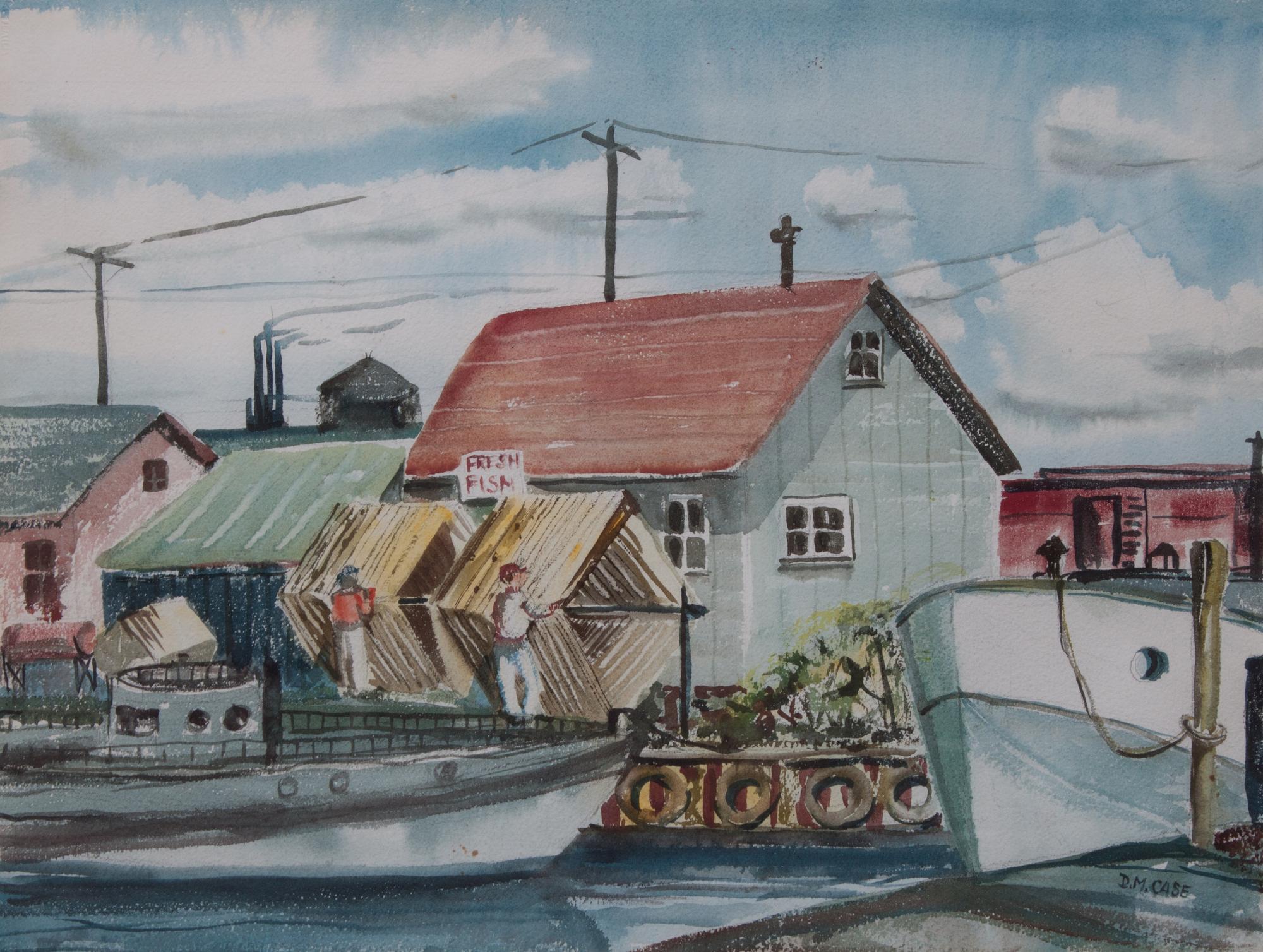 Dorothy Case, (Wisconsin, 1909-2004), Fresh Fish