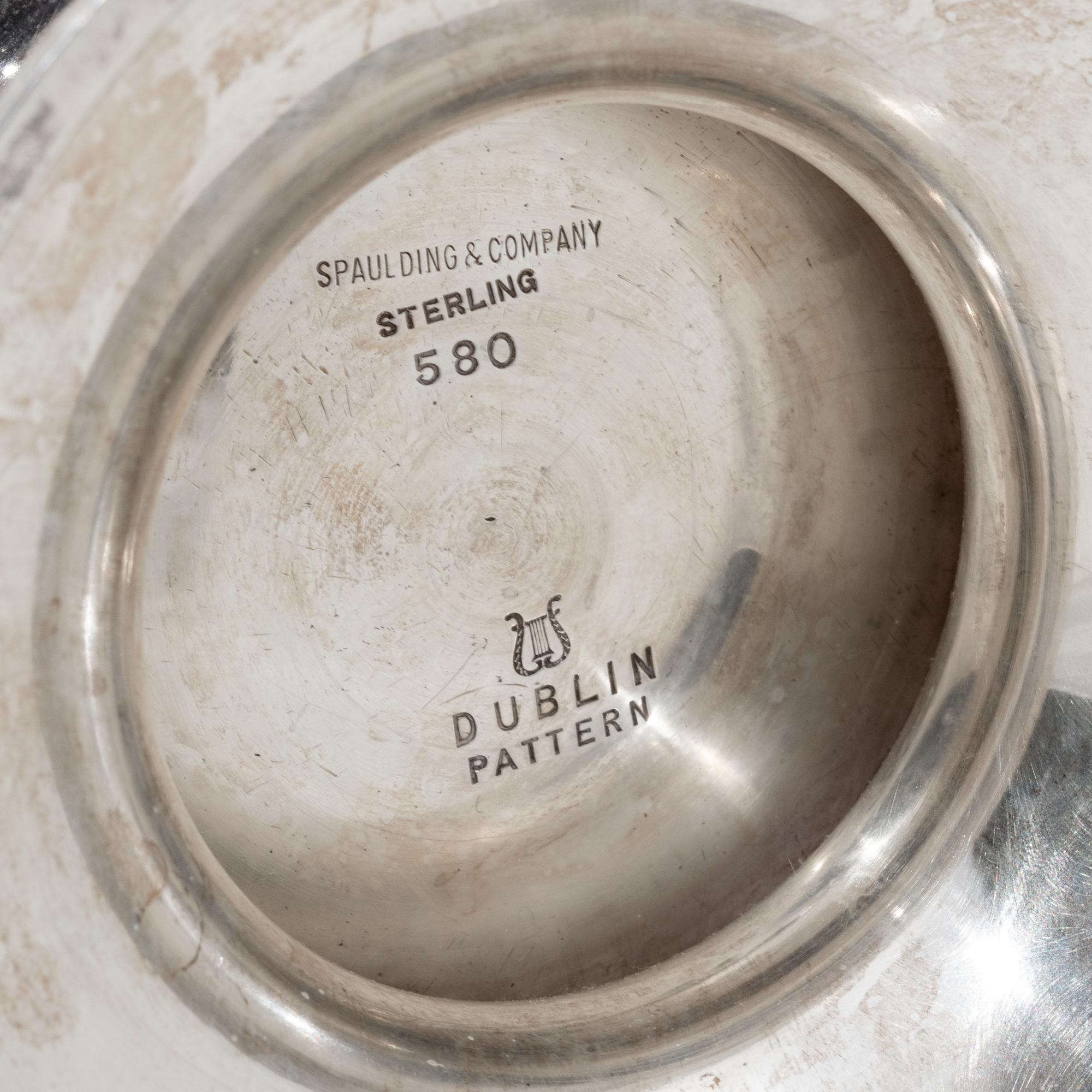 An American Silver Coffee Pot and Creamer