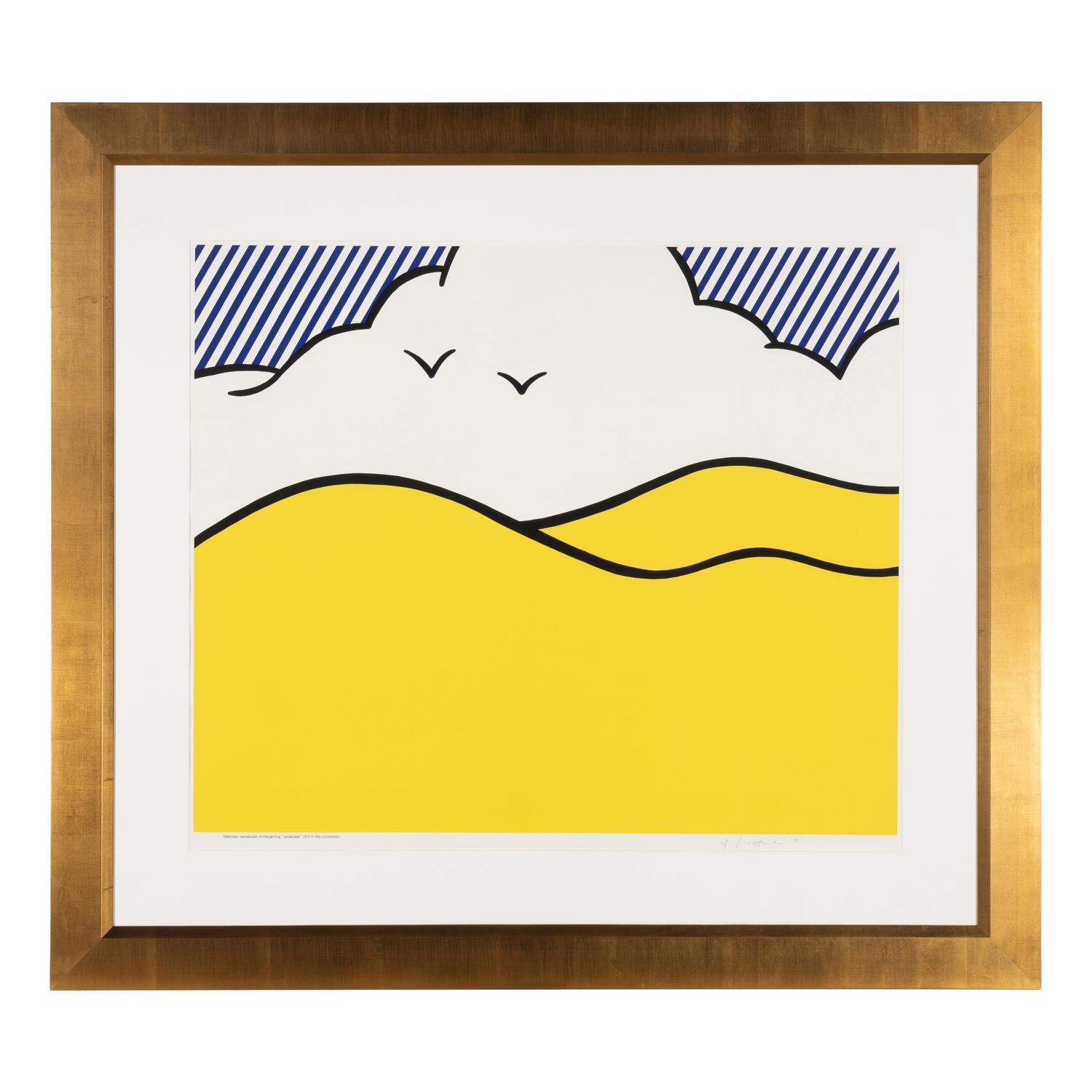 After Roy Lichtenstein (American, 1923-1997) — Guild Hall East Hampton poster, 1980