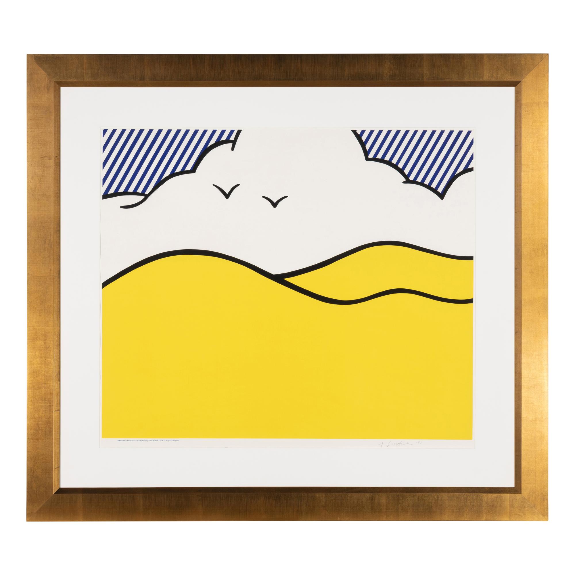 After Roy Lichtenstein (American, 1923-1997) — Guild Hall East Hampton poster, 1980