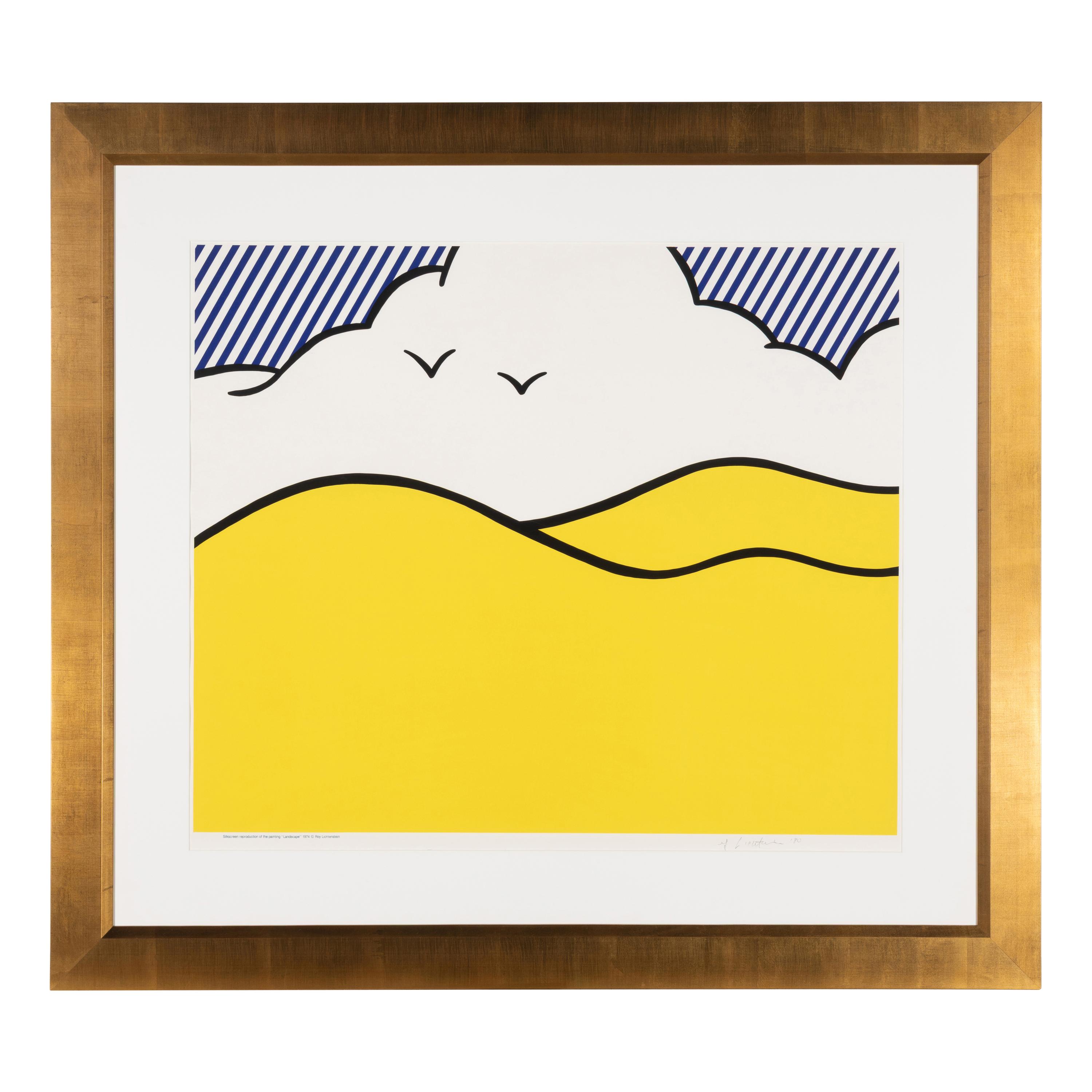 After Roy Lichtenstein (American, 1923-1997) — Guild Hall East Hampton poster, 1980