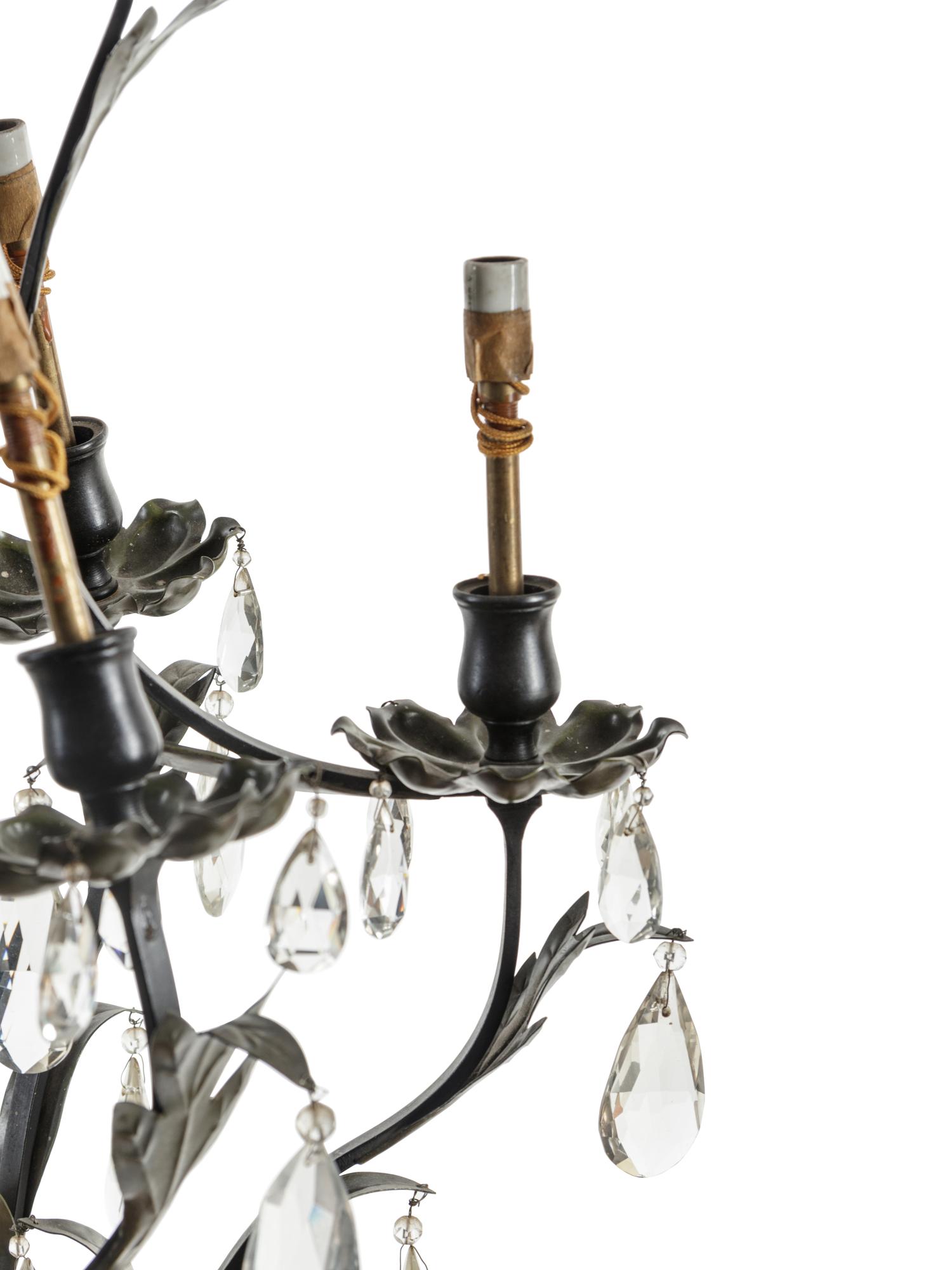 A Tôle Seven-Light Chandelier