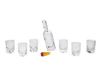 A Baccarat Vertige Cased Decanter Set