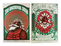 [MUSIC] -- [POSTERS]. MOUSE, Stanley, and MOSCOSO, Victor, artists. A group of 2 Family Dog posters promoting 1966 shows featuring the Grateful Dead, comprising: