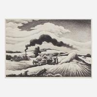Thomas Hart Benton (American, 1889–1975) Threshing