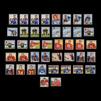 A Collection of 1950 Bowman Football Cards Including Multiple Hall of Famers and Rookies (210)