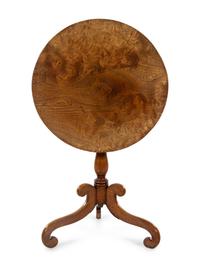 A Louis Philippe Fruitwood Side Table