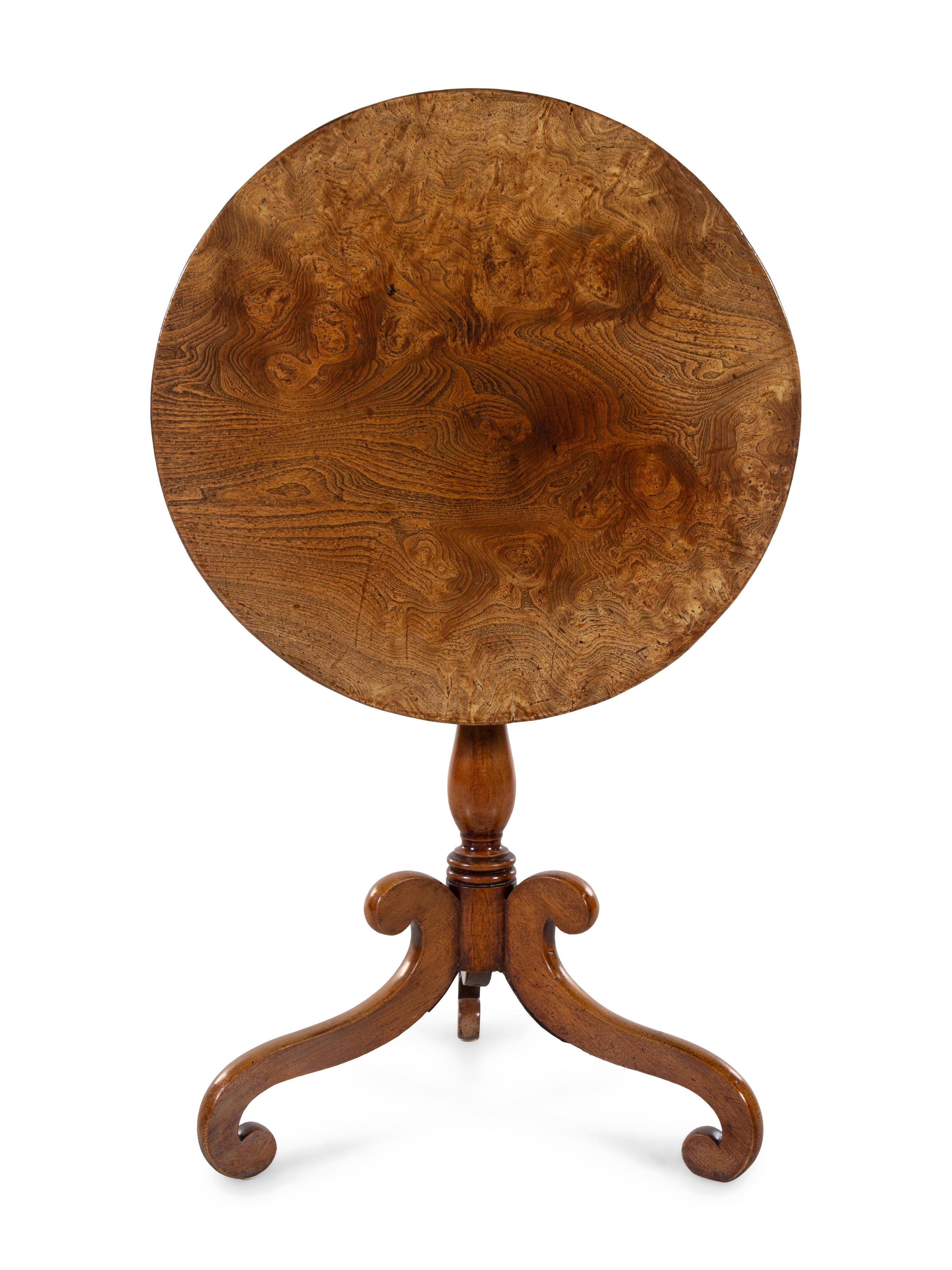 A Louis Philippe Fruitwood Side Table