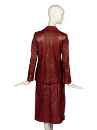 Gucci, Leather Jacket & Skirt, 1977