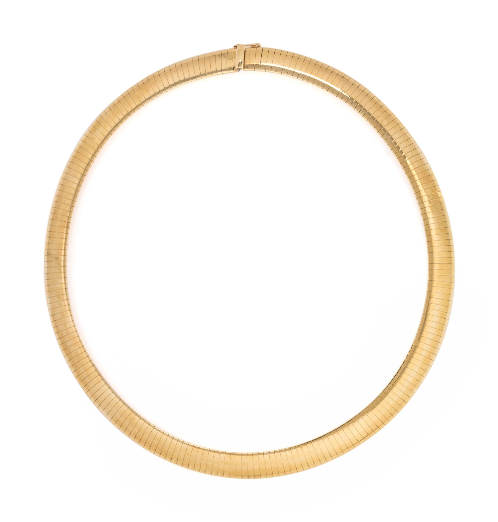 YELLOW GOLD NECKLACE