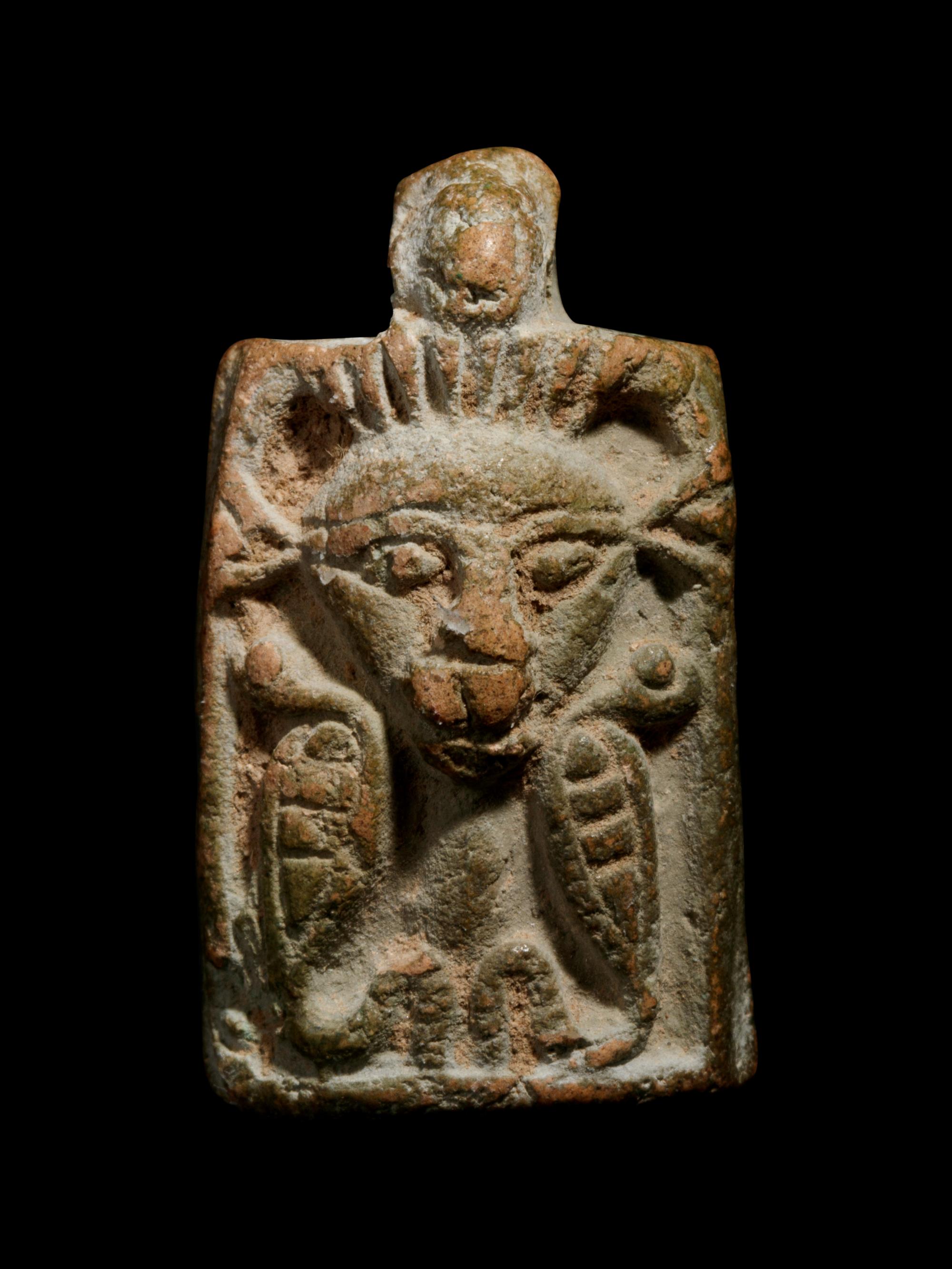 Three Egyptian Steatite and Faience Scarabs